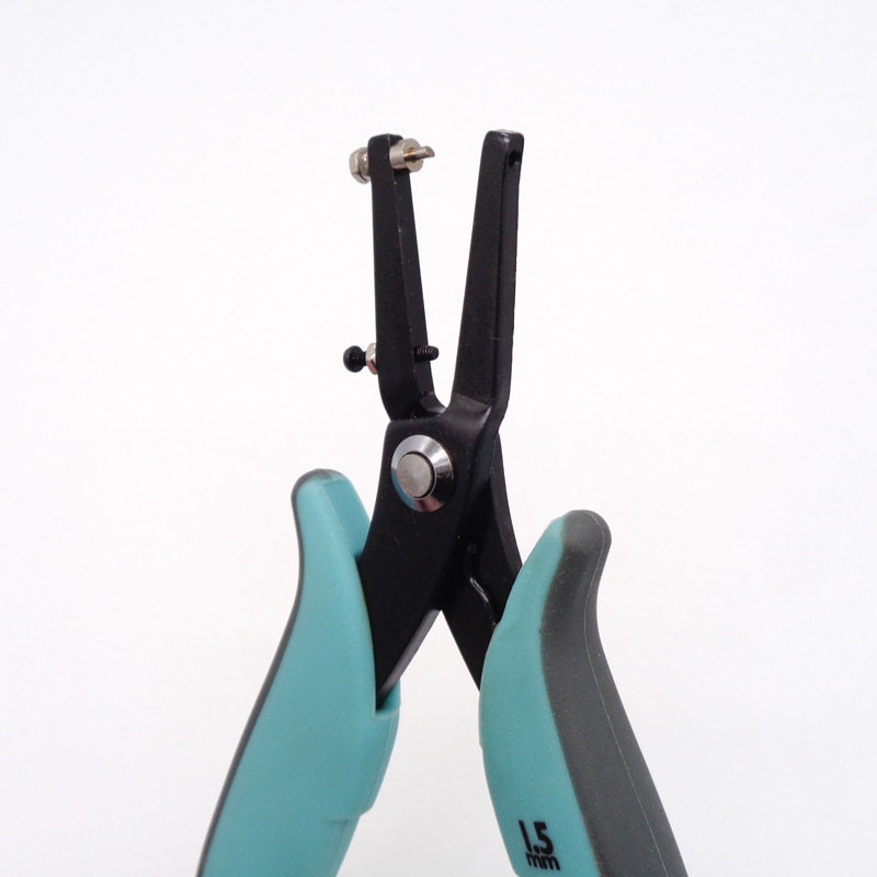 ロングタイプ メタル用穴開けプライヤー(1.5mm穴) PLHP15 1個（ご注文単位1個）【直送品】