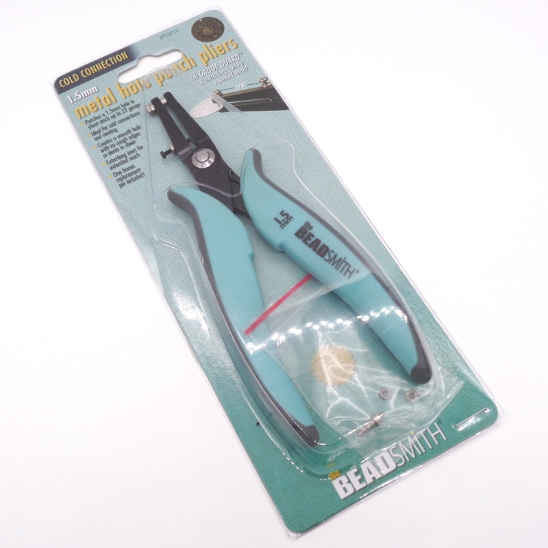 ロングタイプ メタル用穴開けプライヤー(1.5mm穴) PLHP15 1個（ご注文単位1個）【直送品】