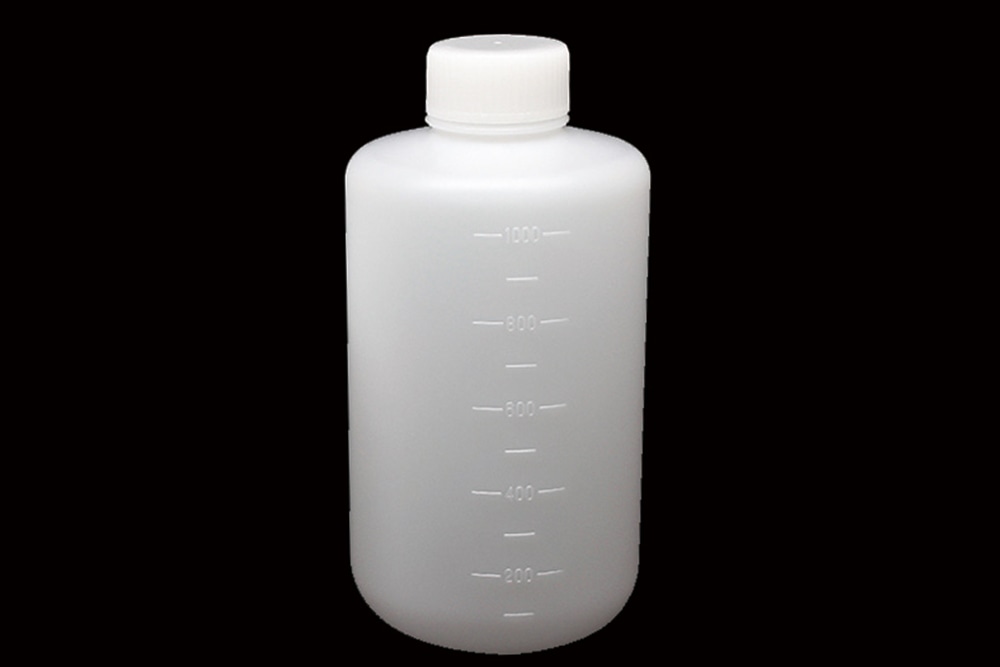 JK-ボトル細口 白 1L （50本入) 1箱 (ご注文単位1箱)【直送品】