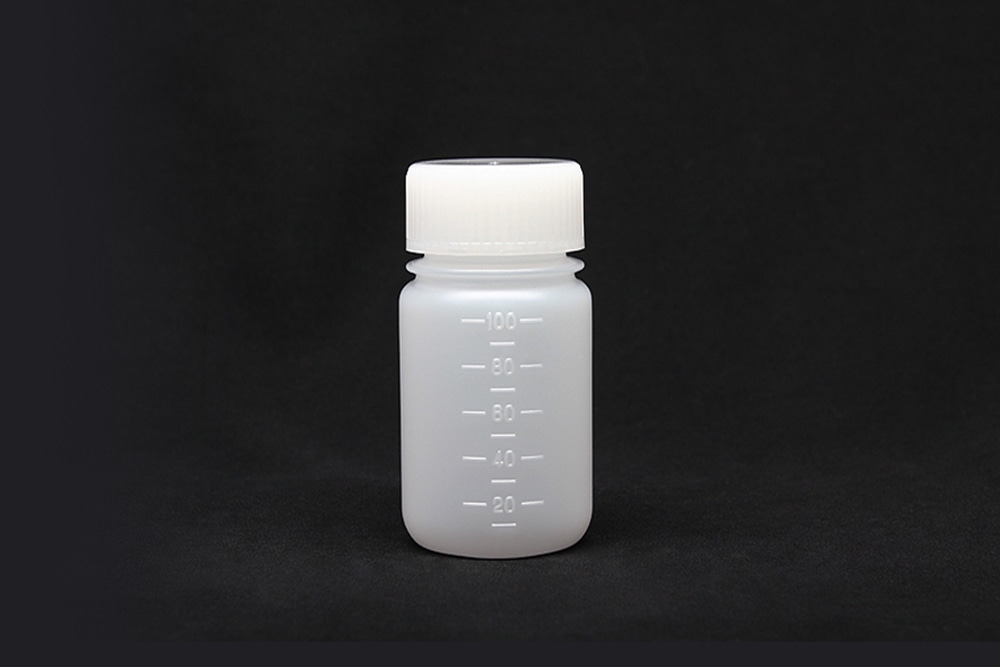 JK-ボトル広口 白 100mL 1本 (ご注文単位1本)【直送品】