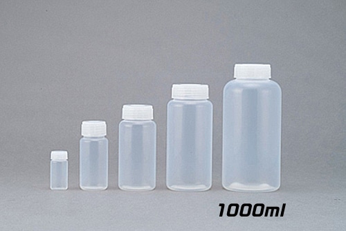 PFAボトル 広口 1L 1本 (ご注文単位1本)【直送品】