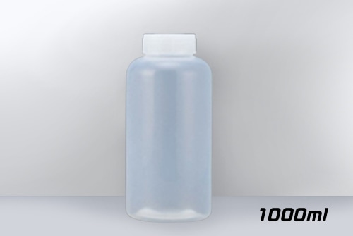 PFAボトル 広口 1L 1本 (ご注文単位1本)【直送品】