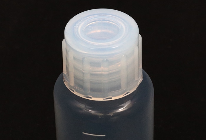 PFAボトル 細口 50mL 中栓なし 1本 (ご注文単位1本)【直送品】