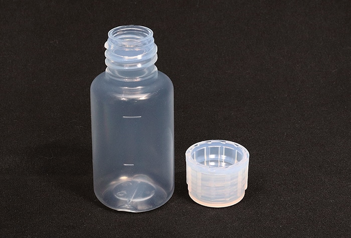 PFAボトル 細口 50mL 中栓なし 1本 (ご注文単位1本)【直送品】