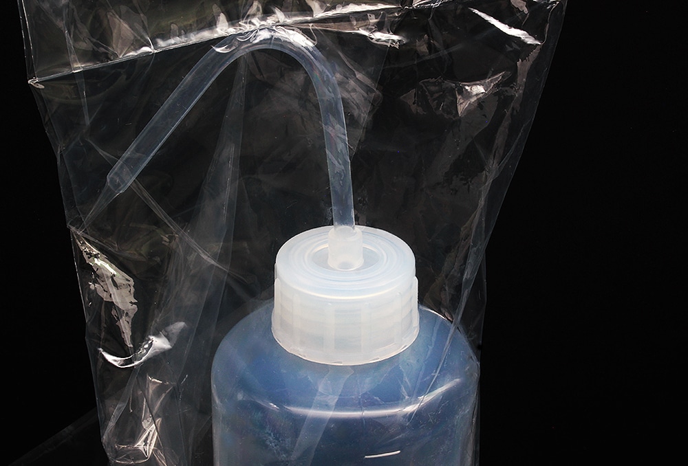 PFA洗浄瓶 細口 500mL 1本 (ご注文単位1本)【直送品】