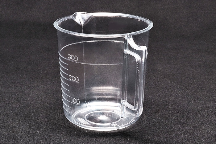 ニッコー・ハンセン TPXビーカー 300mL 手付 目盛付 1個 (ご注文単位1個)【直送品】