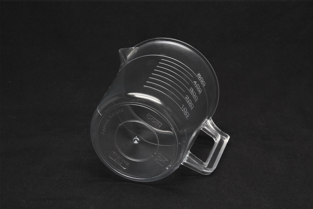 ニッコー・ハンセン TPXビーカー 500mL 手付 目盛付 1個 (ご注文単位1個)【直送品】