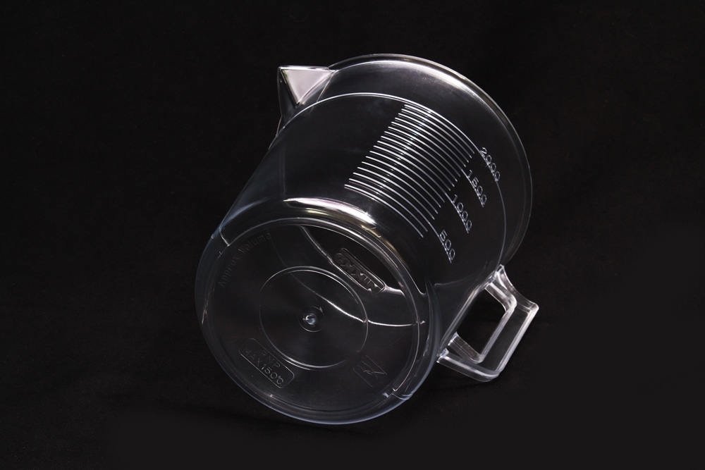 ニッコー・ハンセン TPXビーカー 2L 手付 目盛付 1個 (ご注文単位1個)【直送品】