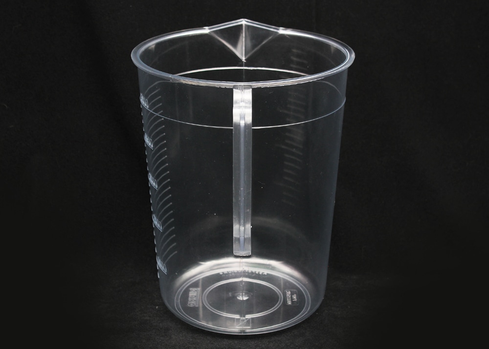 ニッコー・ハンセン TPXビーカー 5L 手付 目盛付 1個 (ご注文単位1個)【直送品】