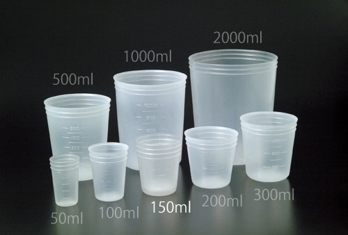 ニッコー・ハンセン ディスポビーカー 150ml （PP製) (1000個入) 1箱 (ご注文単位1箱)【直送品】