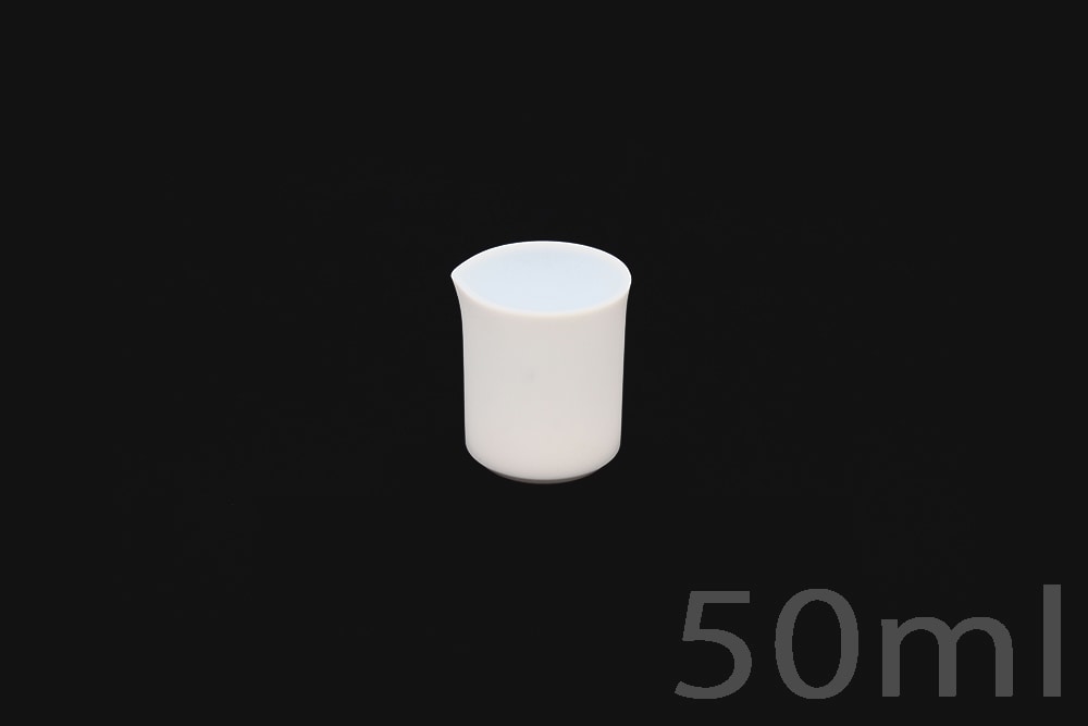 淀川ヒューテック PTFEビーカー  50mL 手なし 1個 (ご注文単位1個)【直送品】