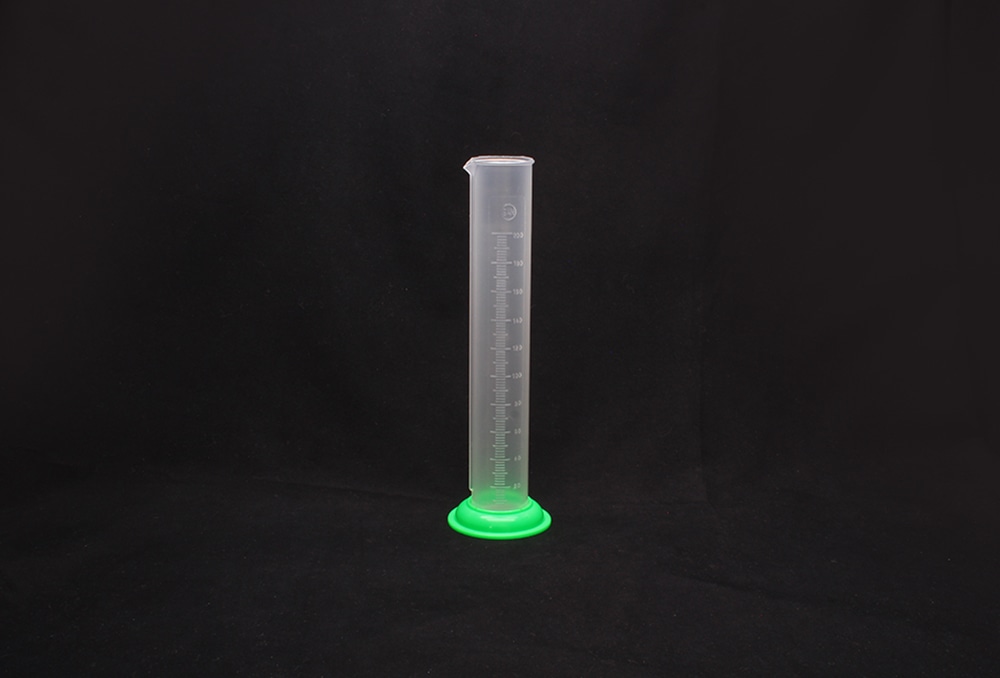 PPメスシリンダー  200mL 1本 (ご注文単位1本)【直送品】