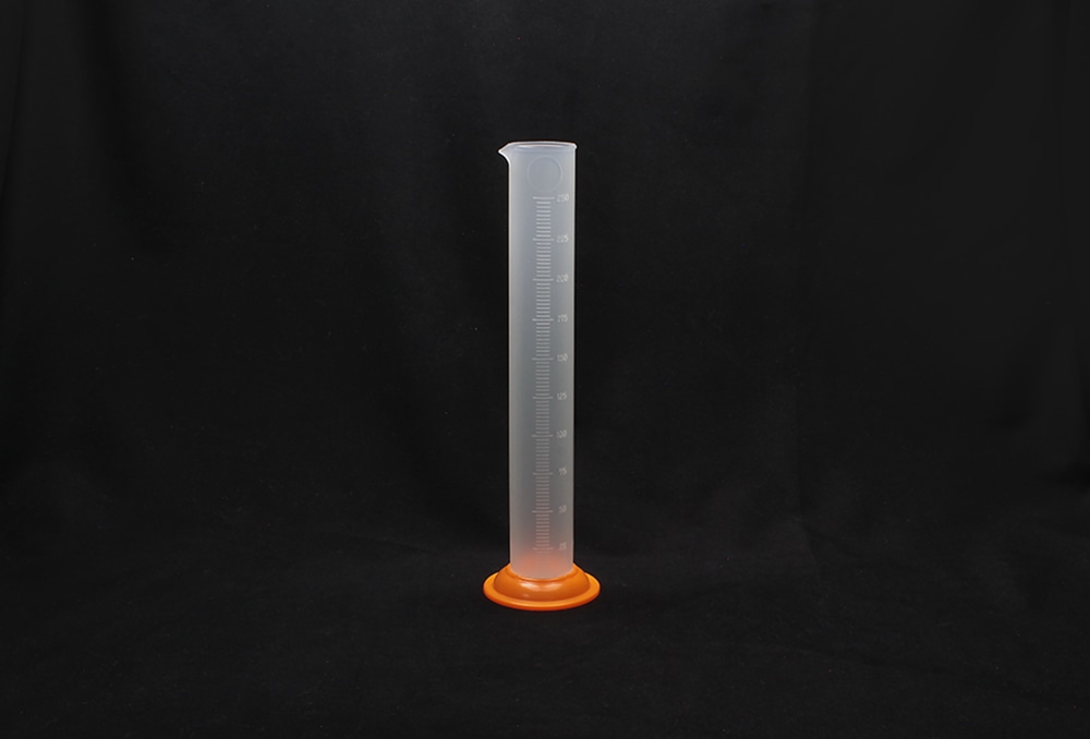 日本メデカルサイエンス PPメスシリンダー  250mL 1本 (ご注文単位1本)【直送品】