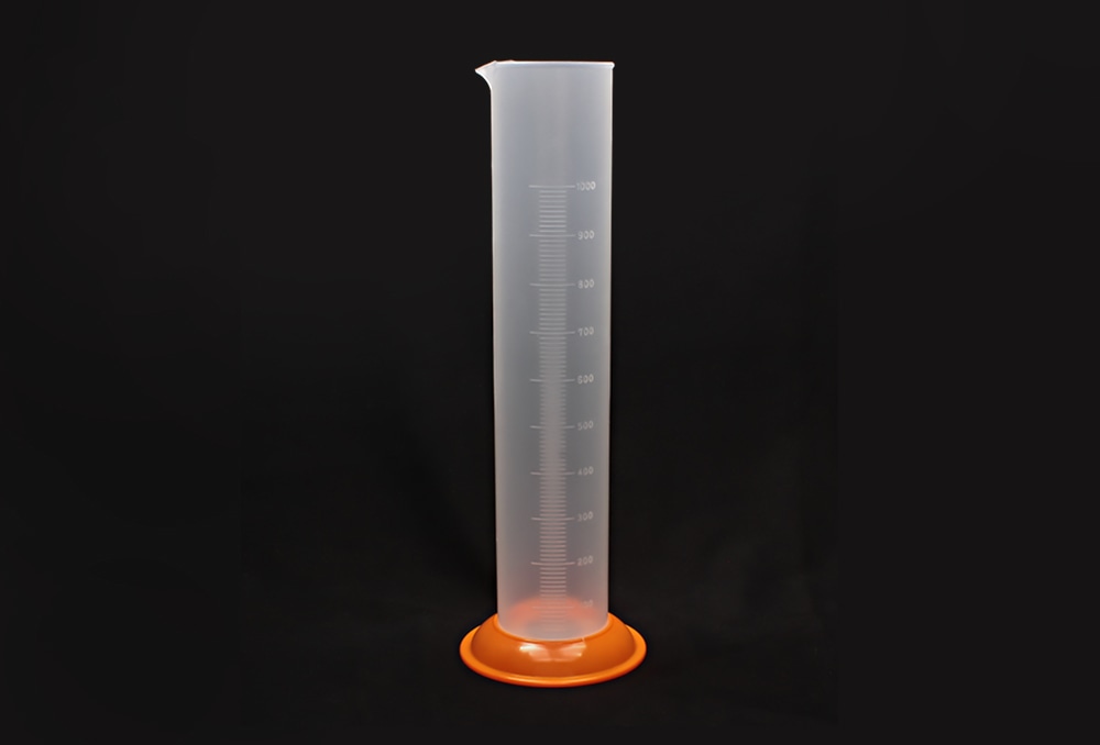 日本メデカルサイエンス PPメスシリンダー  1L 1本 (ご注文単位1本)【直送品】