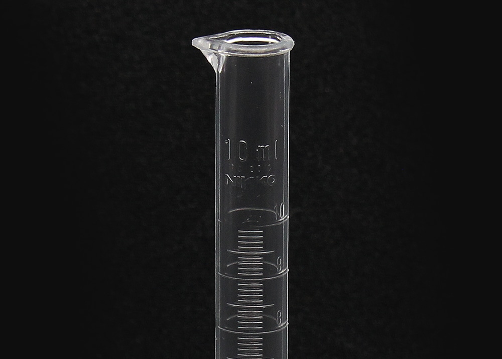 ニッコー・ハンセン TPXメスシリンダー 10mL 1本 (ご注文単位1本)【直送品】