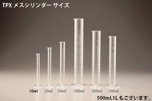 ニッコー・ハンセン TPXメスシリンダー 10mL 1本 (ご注文単位1本)【直送品】