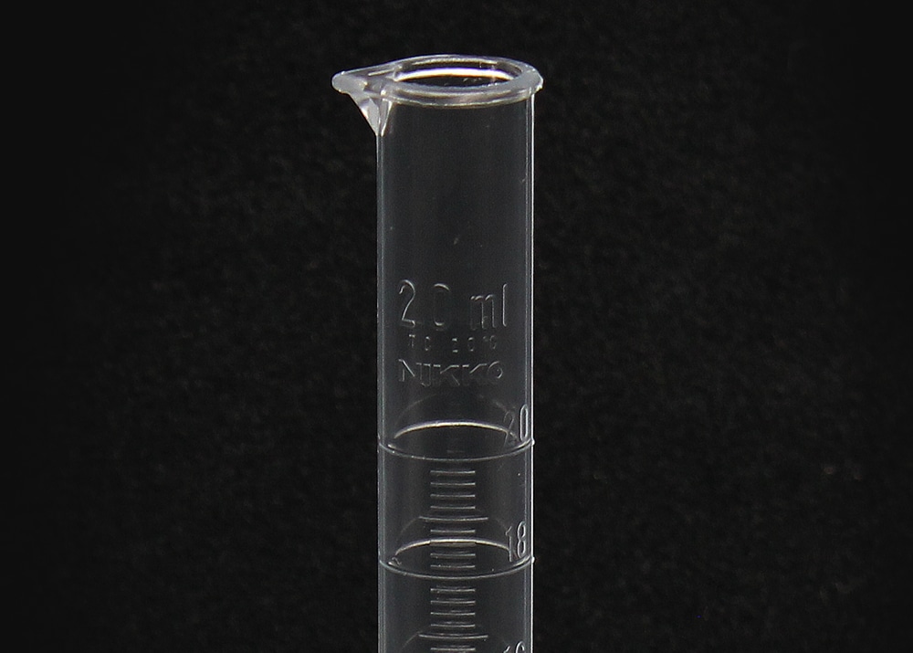 ニッコー・ハンセン TPXメスシリンダー 20mL 1本 (ご注文単位1本)【直送品】