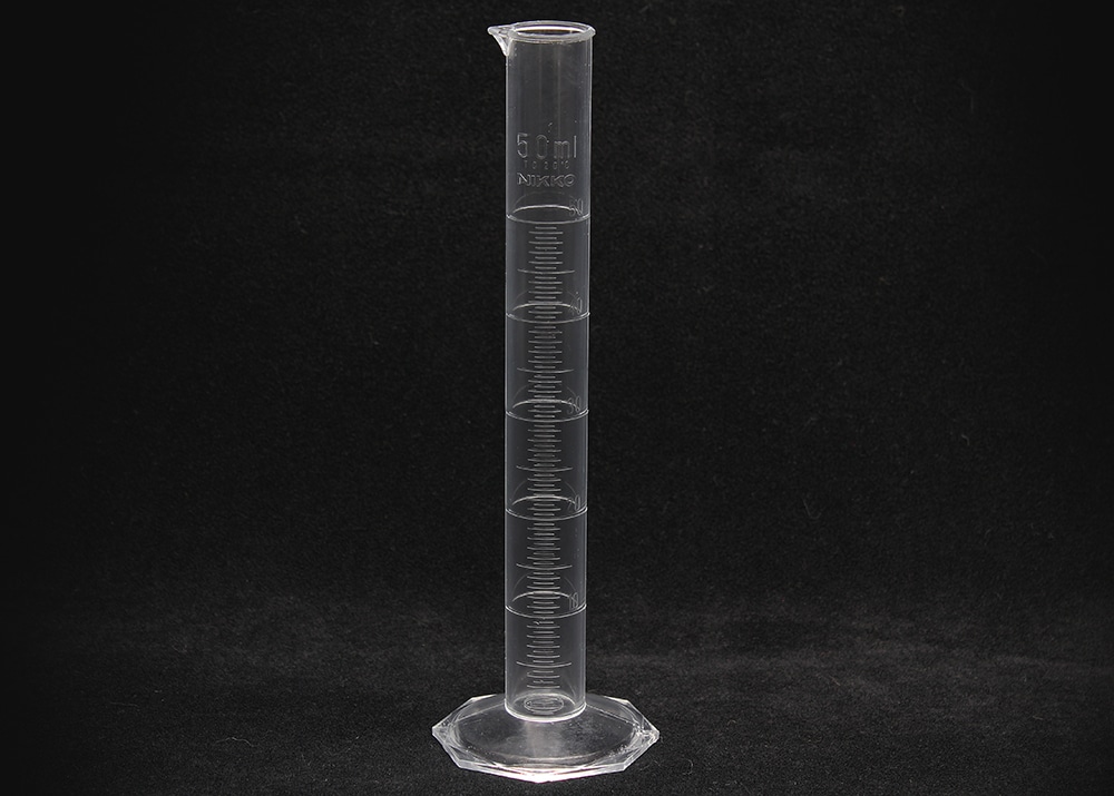 ニッコー・ハンセン TPXメスシリンダー 50mL 1本 (ご注文単位1本)【直送品】