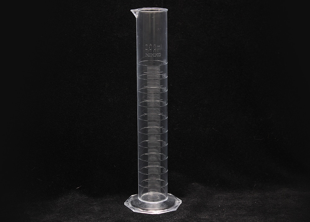 ニッコー・ハンセン TPXメスシリンダー 200mL 1本 (ご注文単位1本)【直送品】