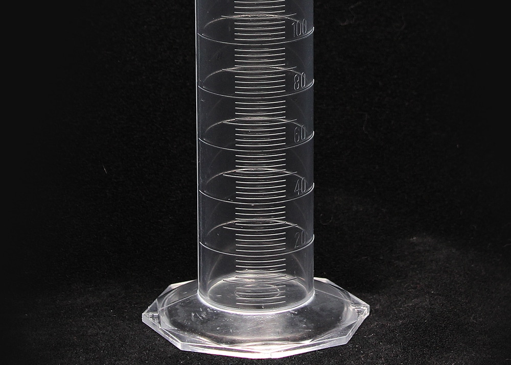 ニッコー・ハンセン TPXメスシリンダー 200mL 1本 (ご注文単位1本)【直送品】