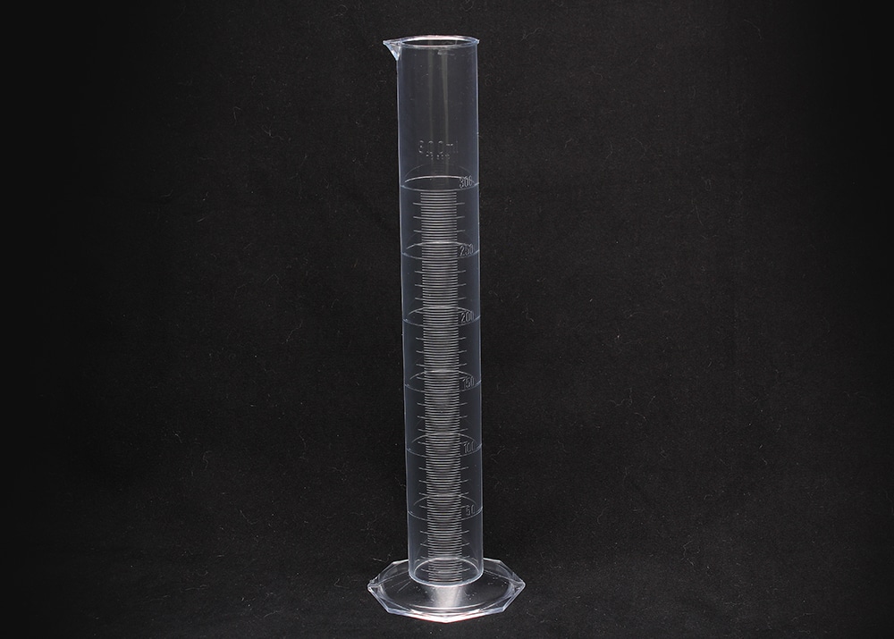 ニッコー・ハンセン TPXメスシリンダー 300mL 1本 (ご注文単位1本)【直送品】