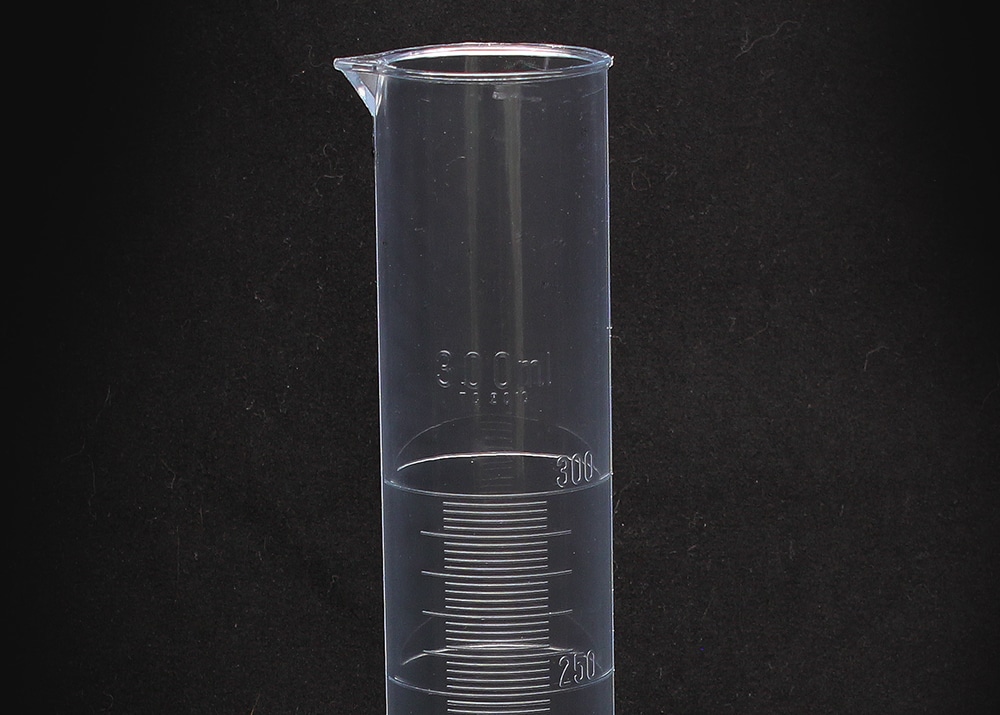 ニッコー・ハンセン TPXメスシリンダー 300mL 1本 (ご注文単位1本)【直送品】