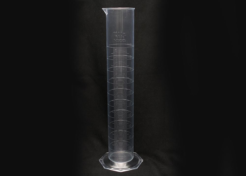 ニッコー・ハンセン TPXメスシリンダー 1L 1本 (ご注文単位1本)【直送品】