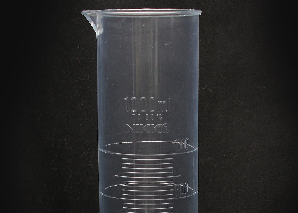 ニッコー・ハンセン TPXメスシリンダー 1L 1本 (ご注文単位1本)【直送品】