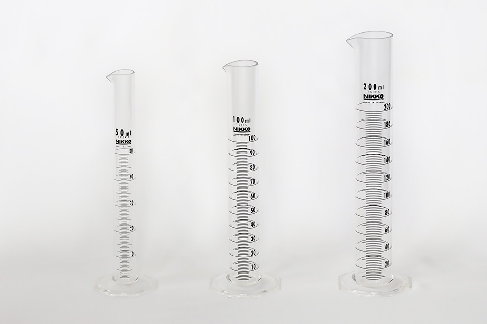 ニッコー・ハンセン PMMAケミカルメスシリンダー 50mL 1本 (ご注文単位1本)【直送品】