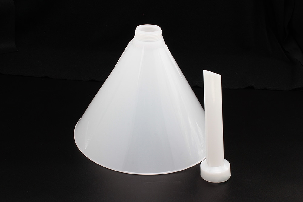 ニッコー・ハンセン ポリロート 240φ PE製 (足付き) 1個 (ご注文単位1個)【直送品】