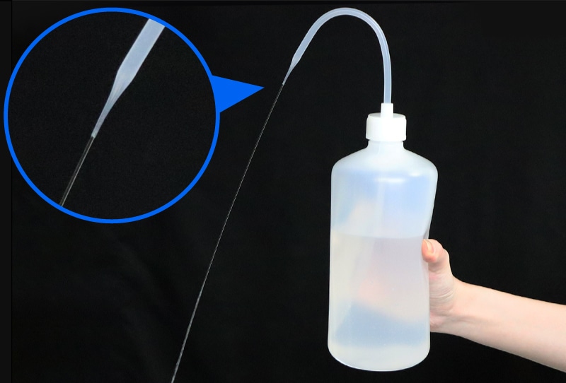 PE洗浄瓶(細口タイプ) 1000mL ラベルなし 1本 (ご注文単位1本)【直送品】