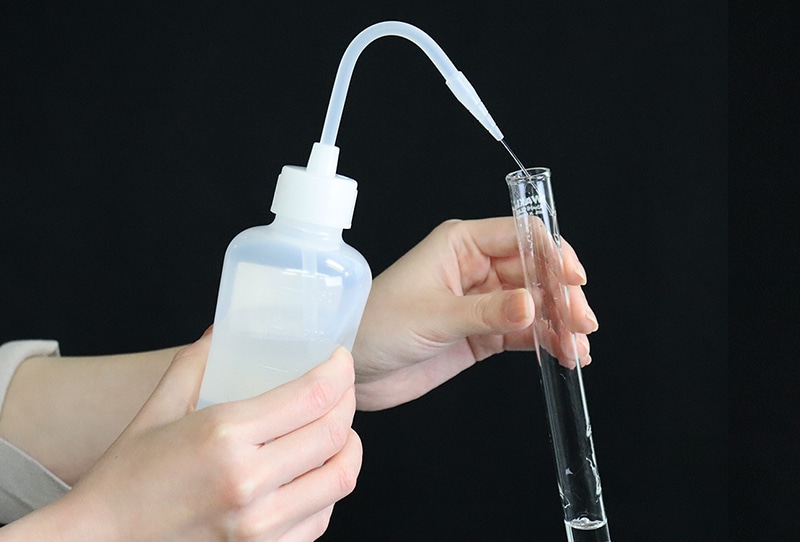 安元化成 NT洗浄瓶 250mL ラベル付 1本 (ご注文単位1本)【直送品】