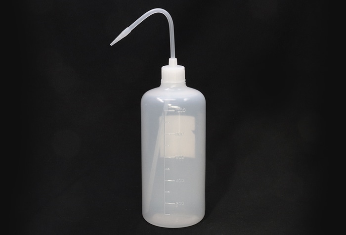 安元化成 NT洗浄瓶 1000mL ラベル付 1本 (ご注文単位1本)【直送品】