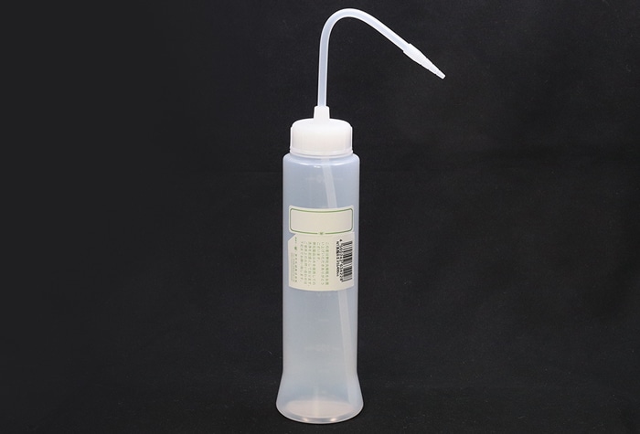 安元化成 NT洗浄瓶 B-Ⅱ型スリム 400mL 1本 (ご注文単位1本)【直送品】