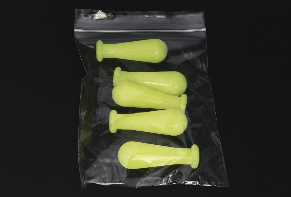 神田ゴム化学 シリコーンカラー乳首 2mL イエロー （5ヶ入) 1個 (ご注文単位1個)【直送品】