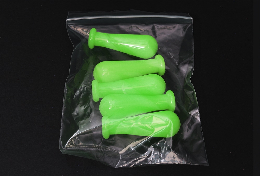 神田ゴム化学 シリコーンカラー乳首 2mL グリーン （5ヶ入) 1個 (ご注文単位1個)【直送品】