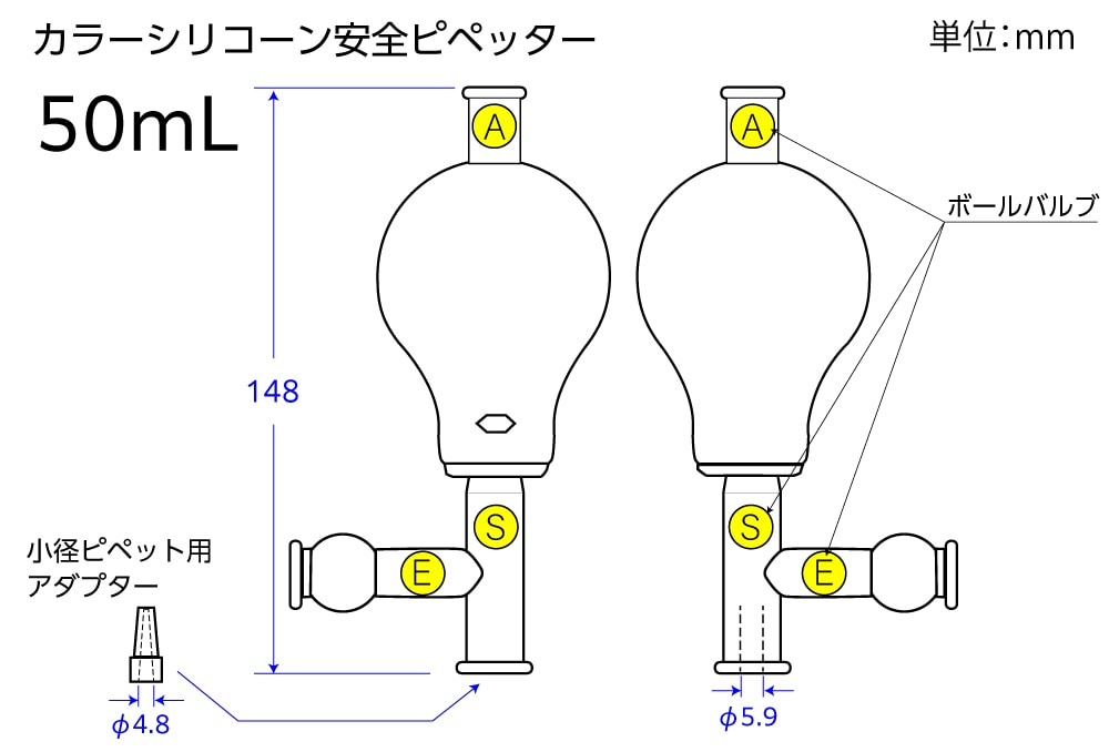 神田ゴム化学 カラーシリコン安全ピペッター 緑 1個 (ご注文単位1個)【直送品】