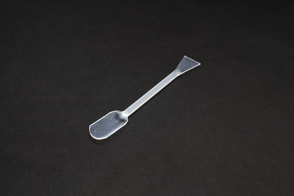 淀川ヒューテック PCTFEスパーテル（ヘラ付さじ） 全長150mm 1本 (ご注文単位1本)【直送品】