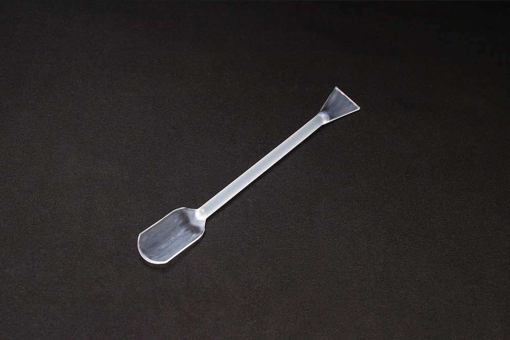 淀川ヒューテック PCTFEスパーテル（ヘラ付さじ） 全長180mm 1本 (ご注文単位1本)【直送品】