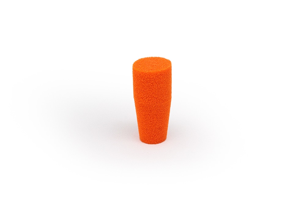 信越ファインテック バイオシリコ N-19 オレンジ 上径21×下径15×(L1)16×(L2)28 1個 (ご注文単位1個)【直送品】