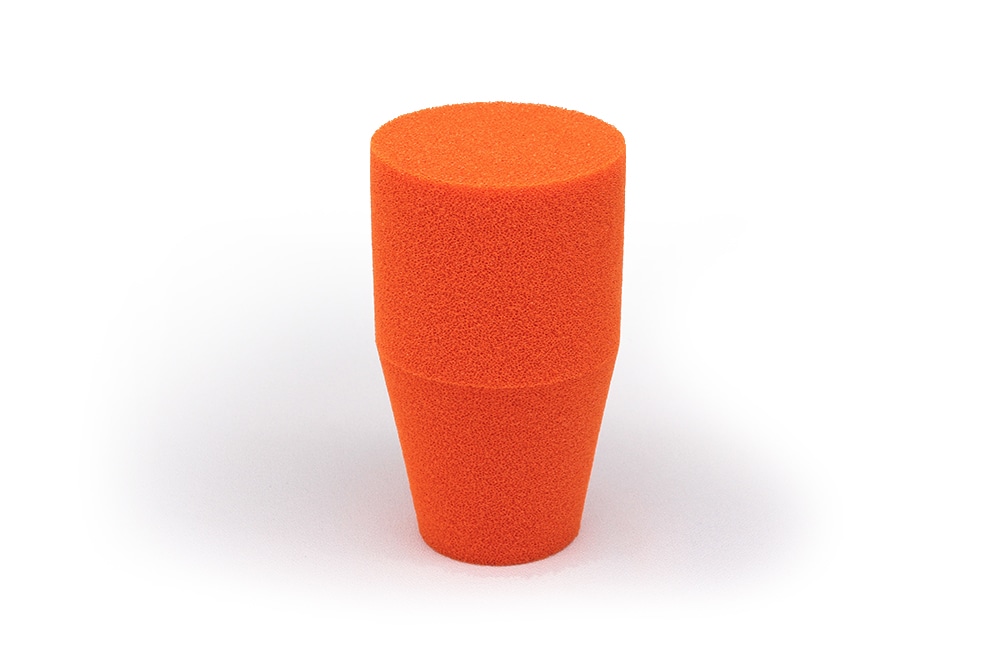 信越ファインテック バイオシリコ N-42 オレンジ 上径44×下径30×(L1)32×(L2)46 1個 (ご注文単位1個)【直送品】