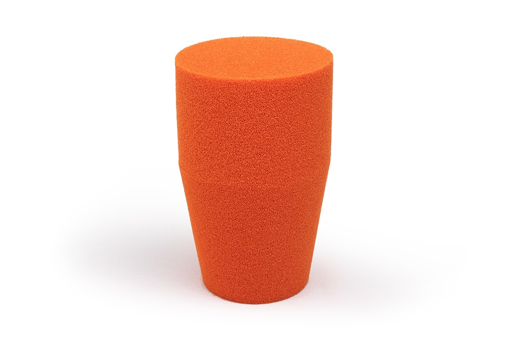 信越ファインテック バイオシリコ N-52 オレンジ 上径54×下径40×(L1)36×(L2)50 1個 (ご注文単位1個)【直送品】