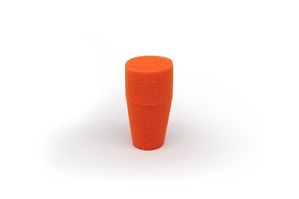 信越ファインテック バイオシリコ N-28オレンジ 上径30×下径21×(L1)20×(L2)34 1個 (ご注文単位1個)【直送品】