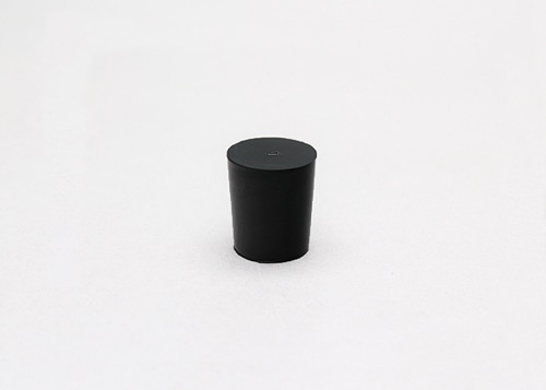 フッ素ゴム栓 No4 20mm×17.5mm×24.5Hmm 1個 (ご注文単位1個)【直送品】