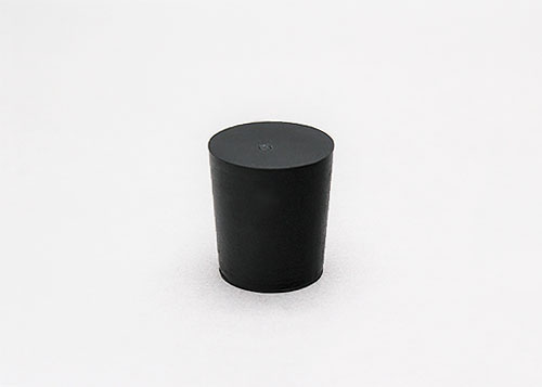 フッ素ゴム栓 No6 23mm×20mm×26.5Hmm 1個 (ご注文単位1個)【直送品】