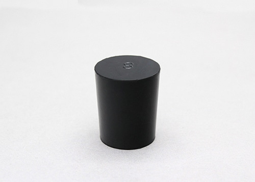 フッ素ゴム栓 No8 26.5mm×23mm×31Hmm 1個 (ご注文単位1個)【直送品】