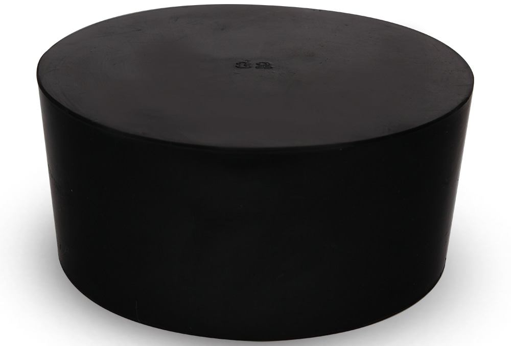 コクゴ 天然ゴム栓 黒 No32 96mm×90mm×45Hmm 1個 (ご注文単位1個)【直送品】