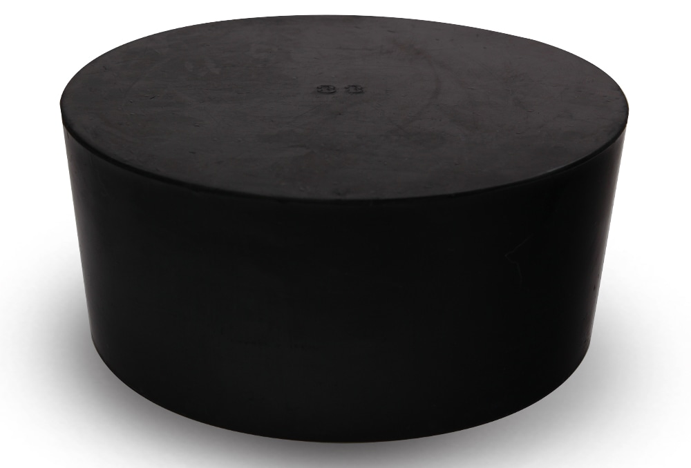 コクゴ 天然ゴム栓 黒 No33 100mm×93mm×45Hmm 1個 (ご注文単位1個)【直送品】