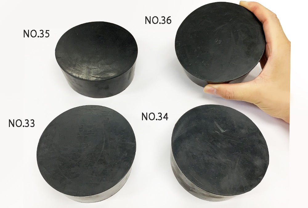 コクゴ 天然ゴム栓 黒 No33 100mm×93mm×45Hmm 1個 (ご注文単位1個)【直送品】