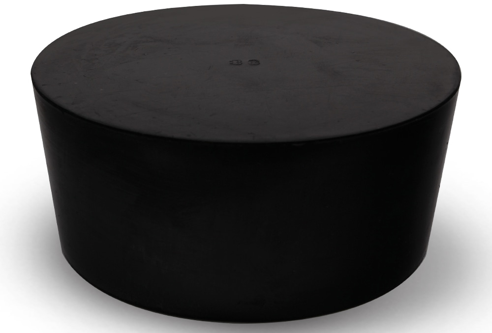 コクゴ 天然ゴム栓 黒 No36 113mm×102.5mm×50Hmm 1個 (ご注文単位1個)【直送品】